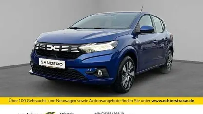 Begagnad Dacia Sandero Expression 91 HK (66 kW) 2025 Blå Sedan