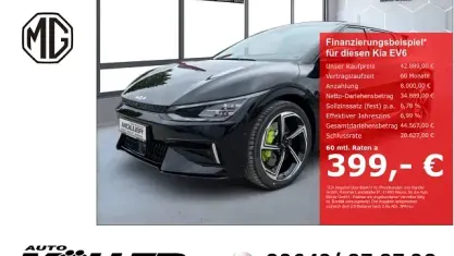 Gebraucht Kia EV6 GT 430 kW (585 PS) 2023 Schwarz SUV