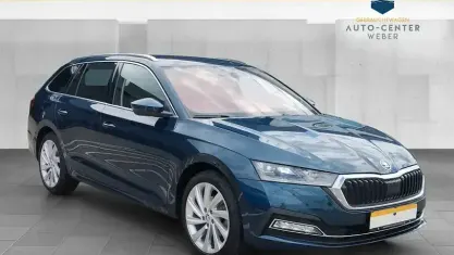 Gebraucht Skoda Octavia Style 150 PS (110 kW) 2021 Blau Kombi