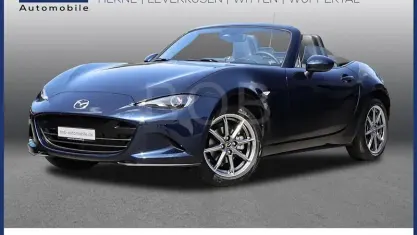 Brugt Mazda MX5 Exclusive-Line 132 HK (97 kW) 2025 Blå Cabriolet