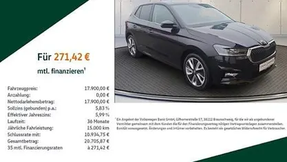 Gebraucht Skoda Fabia Style 110 PS (80 kW) 2021 Kleinwagen