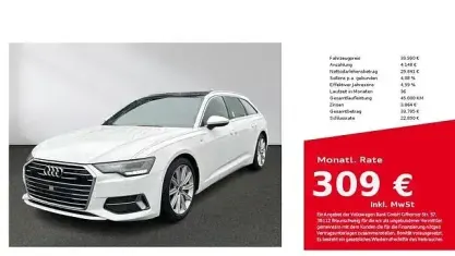 Brugt Audi A6 Ambiente 265 HK (194 kW) 2022 Hvid Stationcar