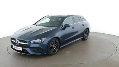 Gebraucht Mercedes CLA200 Shooting Brake AMG line 163 PS (119 kW) 2021 Blau Kombi