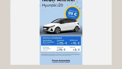 Gebraucht Hyundai i20 Select 90 PS (66 kW) 2026 Kleinwagen