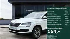 Weiß Gebraucht 2021 Skoda Karoq Clever SUV | 22.250 € (Superpreis)