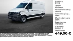 Weiß Neu 2025 VW Crafter Van | 42.980 € (Fairer Preis)