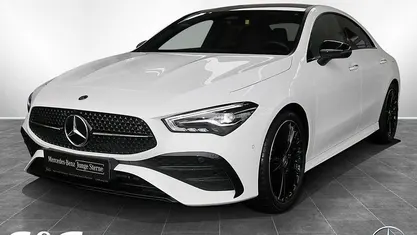 Unilack polarweiß Gebraucht 2024 Mercedes CLA200 AMG Coupé | 36.990 € (Fairer Preis)
