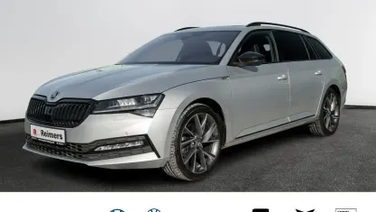 Brugt Skoda Superb SportLine 190 HK (139 kW) 2022 Sølv Stationcar