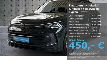 Uranograu Gebraucht 2024 VW Tiguan Life SUV | 34.900 € (Fairer Preis)