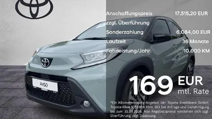 Urban khaki (6x3)/ black mica (2 Neu 2025 Toyota Aygo X Comfort SUV | 19.560 € (Fairer Preis)