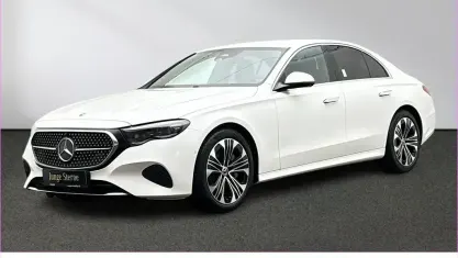 Gebraucht Mercedes E220 Avantgarde 197 PS (144 kW) 2025 Unilack polarweiß Limousine