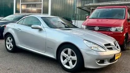 Gebraucht Mercedes SLK200 163 PS (119 kW) 2005 Silber Cabrio