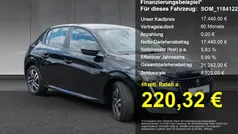 Schwarz Gebraucht 2023 Peugeot 208 Active Kleinwagen | 17.440 € (Fairer Preis)