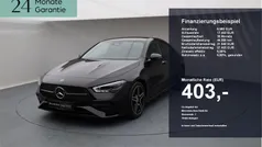 Nachtschwarz Gebraucht 2024 Mercedes CLA180 AMG Limousine | 34.900 € (Fairer Preis)