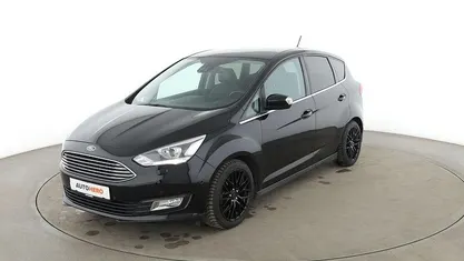 Schwarz Gebraucht 2017 Ford C-MAX Titanium Van / Kleinbus | 10.750 € (Fairer Preis)