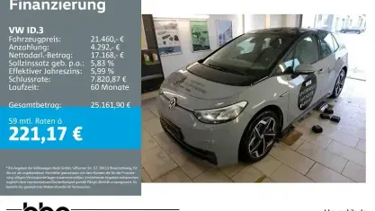 Brugt VW ID.3 Pro 107 kW (146 HK) 2022 Grå Hatchback