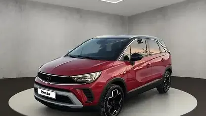 Peperoncino red/metallic klarlack Gebraucht 2023 Opel Crossland Elegance SUV | 19.950 € (Fairer Preis)