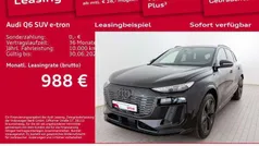 Mythosschwarz metallic Gebraucht 2025 Audi Q6 e-tron SUV | 85.401 € (Fairer Preis)
