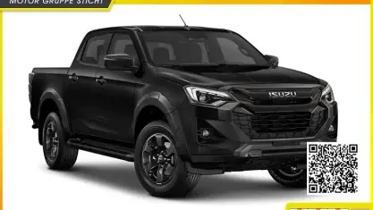 Nieuw Isuzu D-Max 163 PK (119 kW) 2026 Zwart Sedan