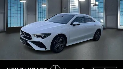 Gebraucht Mercedes CLA200 AMG 163 PS (119 kW) 2024 Unilack polarweiß Coupé