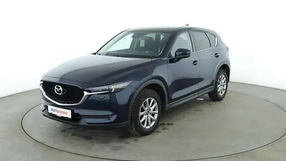Gebraucht Mazda CX-5 Exclusive-Line 165 PS (121 kW) 2018 Blau SUV
