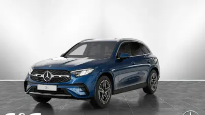 Gebraucht Mercedes GLC200 AMG 163 PS (119 kW) 2026 Metalliclack spektralblau SUV
