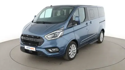 Gebraucht Ford Transit Custom Titanium 170 PS (125 kW) 2018 Blau Van