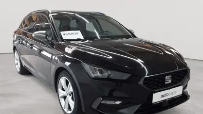 Gebraucht Seat Leon FR 150 PS (110 kW) 2022 Midnight schwarz metallic Kombi
