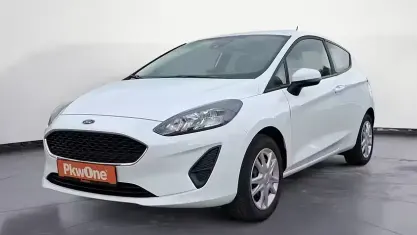 Gebraucht Ford Fiesta 55 PS (40 kW) 2021 Weiß Kleinwagen