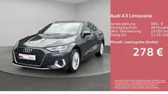 Grau Gebraucht 2024 Audi A3 Advanced Limousine | 30.780 € (Guter Preis)