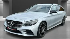 Silber Gebraucht 2021 Mercedes C220 AMG Kombi | 25.700 € (Fairer Preis)