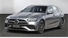 Grau Gebraucht 2023 Mercedes C180 AMG | 37.480 € (Fairer Preis)