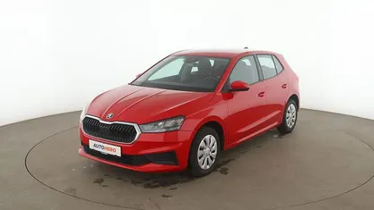 Gebraucht Skoda Fabia Ambition 80 PS (58 kW) 2022 Rot Kleinwagen