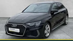 Schwarz Gebraucht 2024 Audi A3 Sportback S-Line Limousine | 27.890 € (Superpreis)