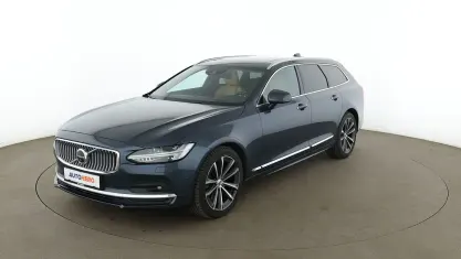 Gebraucht Volvo V90 Inscription 197 PS (144 kW) 2021 Blau Kombi