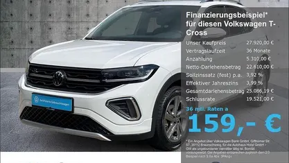 Gebraucht VW T-Cross R-line 150 PS (110 kW) 2024 SUV