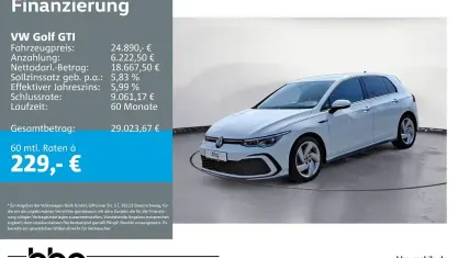 Gebraucht VW Golf VIII GTI 245 PS (180 kW) 2023 Pure white Limousine