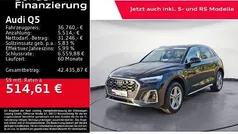 Mythosschwarz metallic Gebraucht 2021 Audi Q5 S-Line SUV | 36.760 € (Fairer Preis)