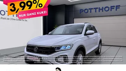 Weiss Gebraucht 2022 VW T-Roc Life SUV | 23.221 € (Fairer Preis)