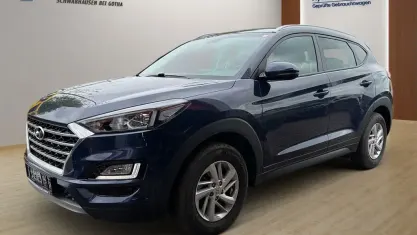 Gebraucht Hyundai Tucson Trend 177 PS (130 kW) 2019 Blau SUV