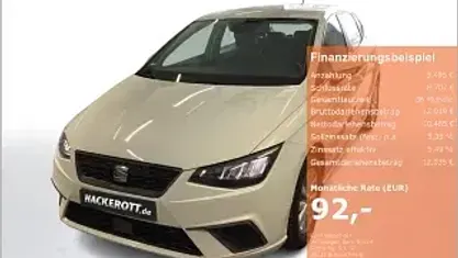 Gebraucht Seat Ibiza Style 95 PS (69 kW) 2023 Weiss Kleinwagen