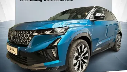 Neu Renault Austral Techno 148 PS (108 kW) 2025 Südseeblau mit dach in black pearlschwarz (blau) SUV