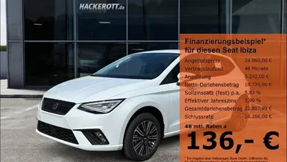 Weiß Gebraucht 2025 Seat Ibiza Style Limousine | 22.960 € (Fairer Preis)