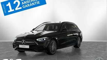 Gebraucht Mercedes C200 AMG 204 PS (150 kW) 2025 Metalliclack obsidianschwarz Kombi