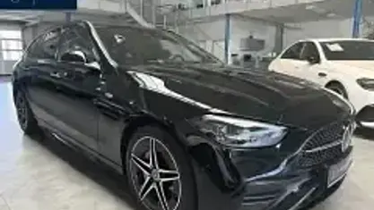 Brugt Mercedes C300e AMG Line Premium Plus 204 HK (150 kW) 2025 Sort Stationcar