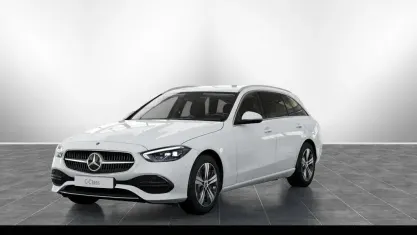 Gebraucht Mercedes C300e 204 PS (150 kW) 2022 Unilack polarweiß Kombi