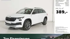 Weiss Gebraucht 2022 Skoda Kodiaq SportLine SUV | 37.940 € (Fairer Preis)