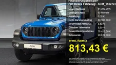 Blau Neu 2025 Jeep Wrangler Rubicon SUV | 64.390 € (Fairer Preis)