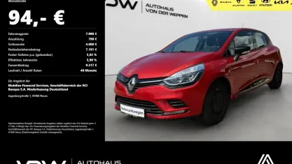 Gebraucht Renault Clio IV LIMITED 73 PS (53 kW) 2018 Rot Kleinwagen