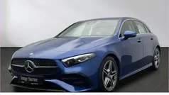 Blau Gebraucht 2024 Mercedes A200 AMG | 32.960 € (Fairer Preis)
